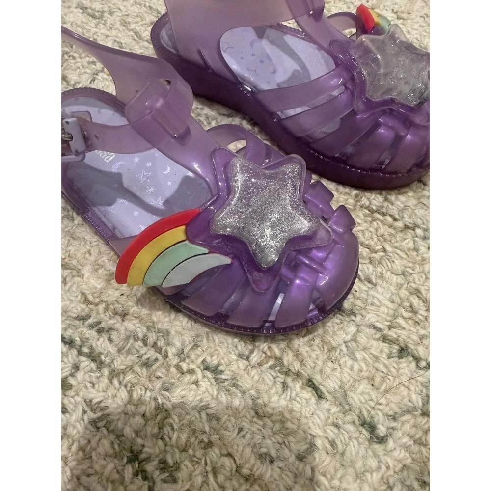 Mini Melissa purple shooting star size 9
